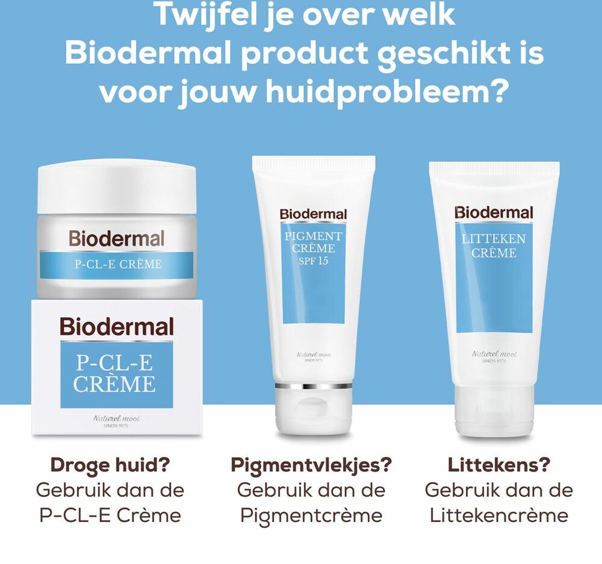 Biodermal P-Cl-E creme - Dagcreme - Deze dagcrème ondersteunt het herstellend vermogen van de droge huid - droge huid gezichtscreme - gezichtsverzorging - 50 ml