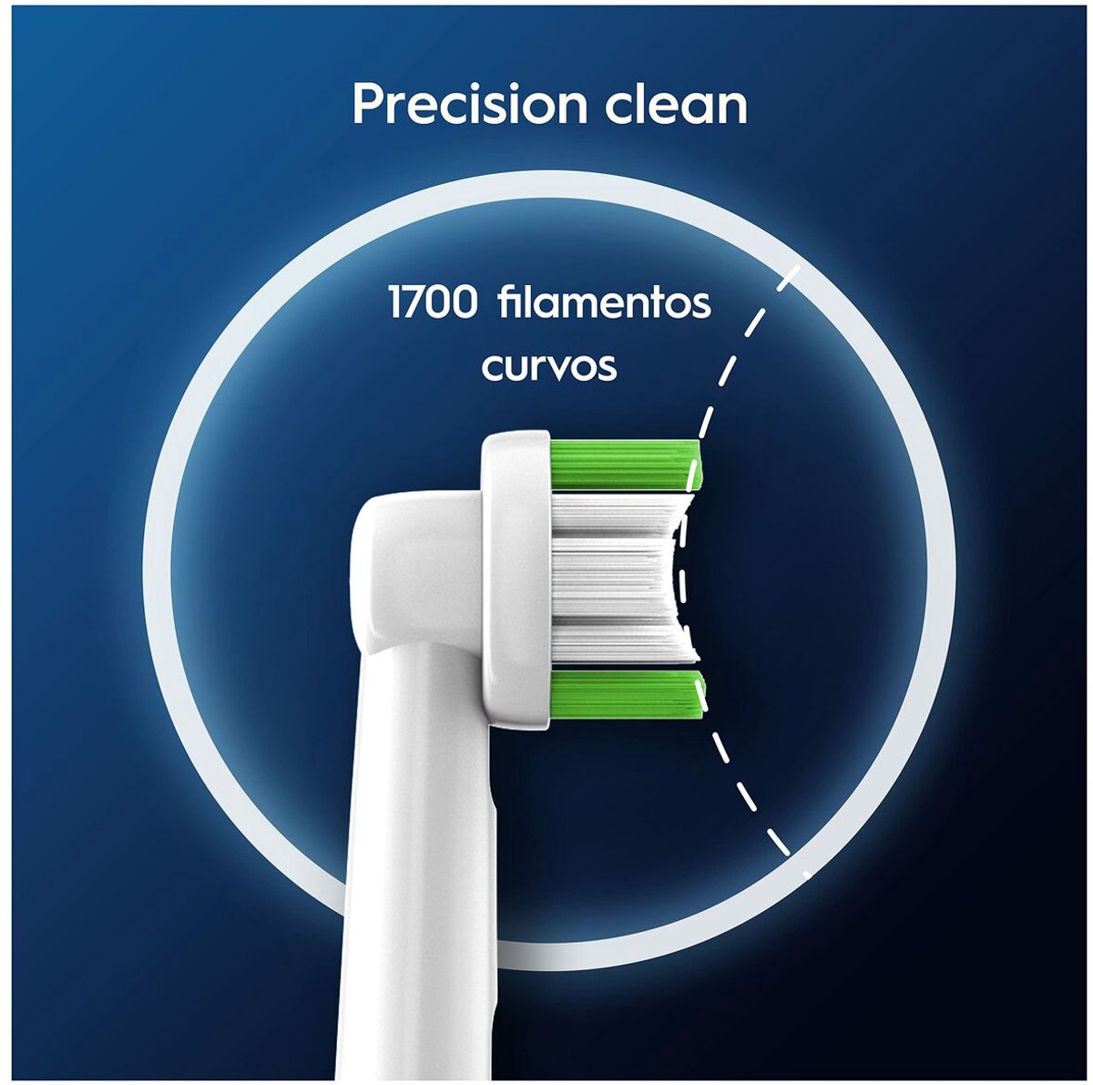 Oral B PRO Precision Clean Opzetborstels Wit | 8 stuks