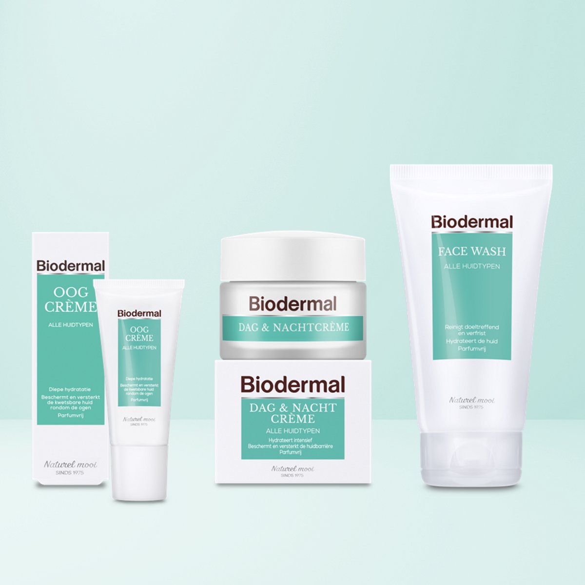 Biodermal Dagcreme -en Nachtcrème - Hydraterend en voedend - Gezichtsverzorging - 100 ml