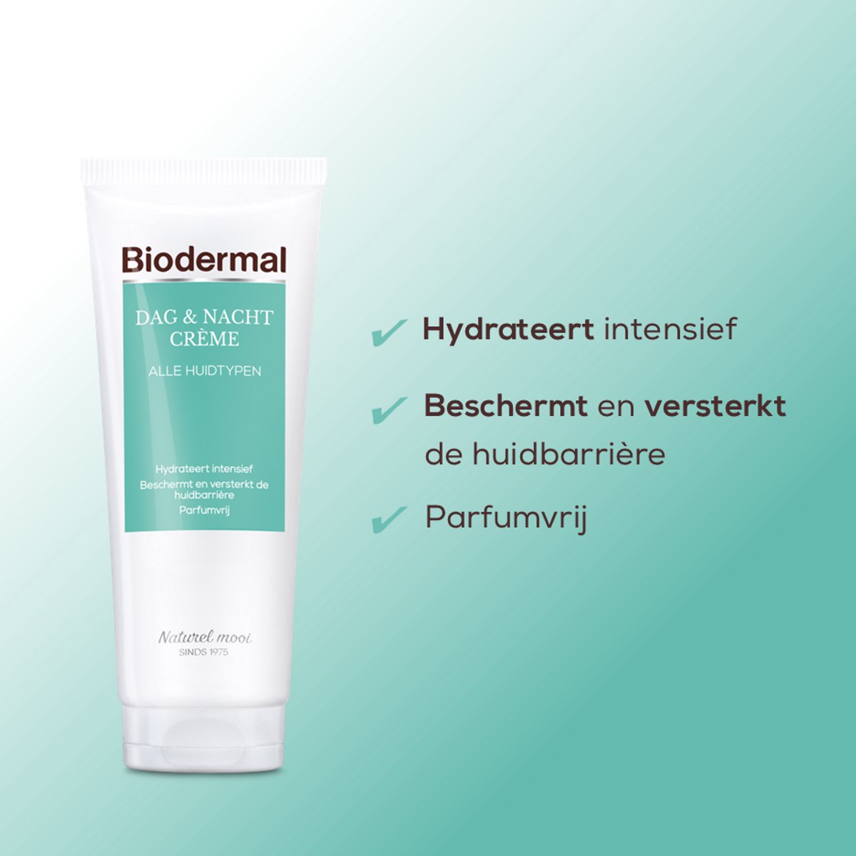 Biodermal Dagcreme -en Nachtcrème - Hydraterend en voedend - Gezichtsverzorging - 100 ml