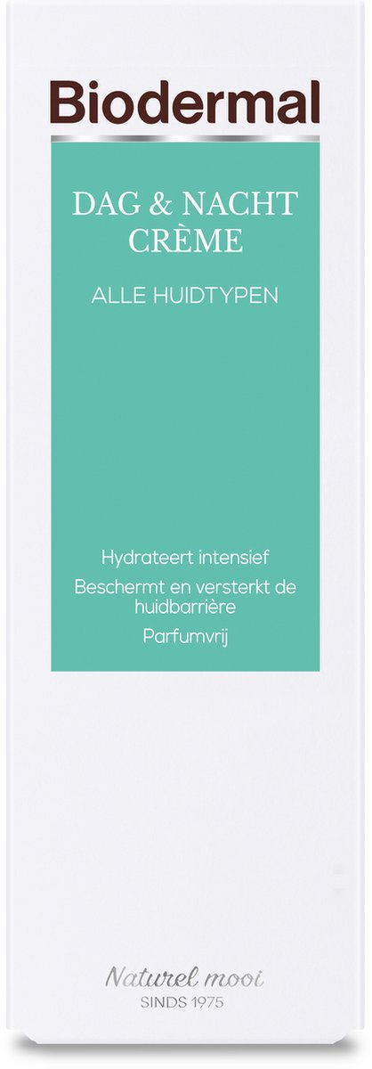 Biodermal Dagcreme -en Nachtcrème - Hydraterend en voedend - Gezichtsverzorging - 100 ml