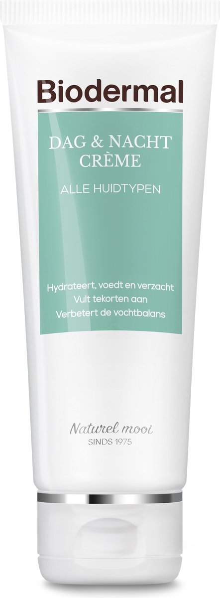Biodermal Dagcreme -en Nachtcrème - Hydraterend en voedend - Gezichtsverzorging - 100 ml