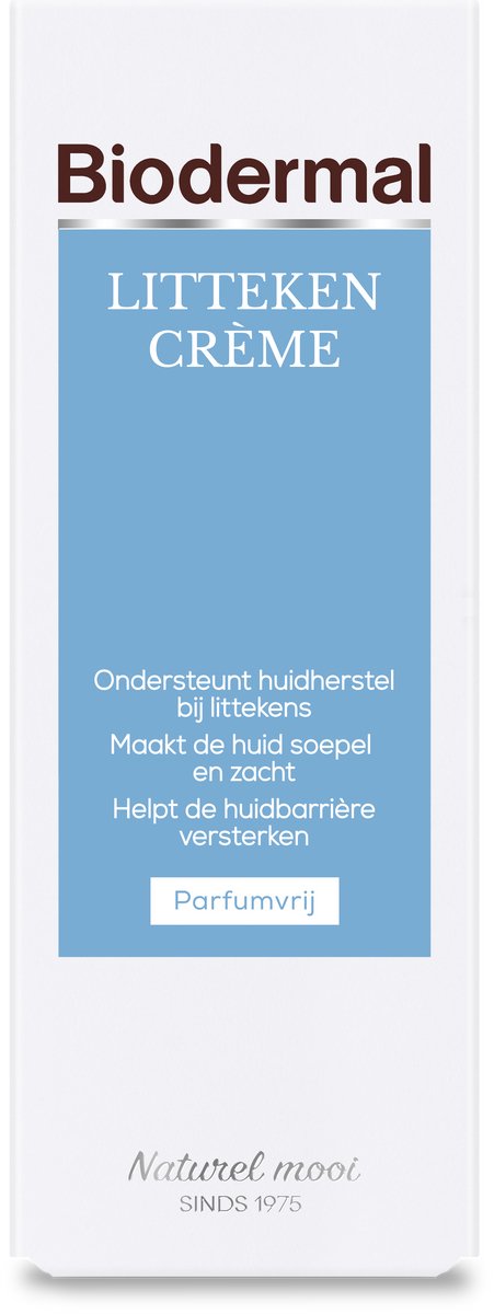 Biodermal Littekencrème - Vermindert zichtbaarheid van littekens - Litteken crème tube 75ml