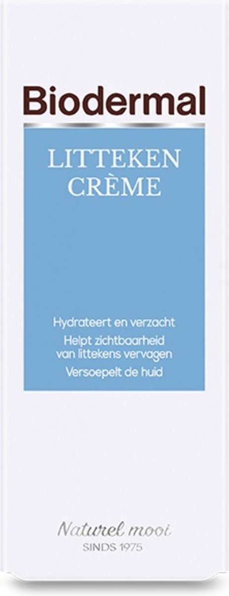 Biodermal Littekencrème - Vermindert zichtbaarheid van littekens - Litteken crème tube 75ml