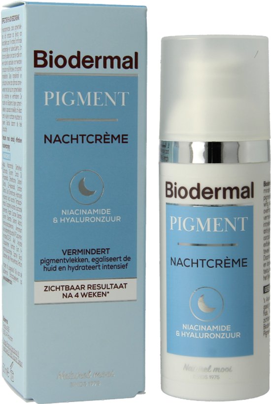 Biodermal Pigment Nachtcrème - vermindert hyperpigmentatie, zoals pigmentvlekken - 50 ml