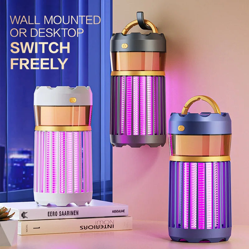 Xiaomi New 3-in-1 Mosquito Killer Lamp Camping Lighting Outdoor Home Night Light Usb Plug In Electric Shock Mosquito Killer Lamp