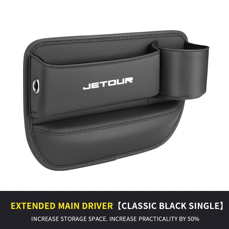 Car Storage And Finishing Leather Seat Gap Storage Box For Chery Jetour X70 X70SM X90 X95 DASHING i-DM T2T3 Auto Storage Box