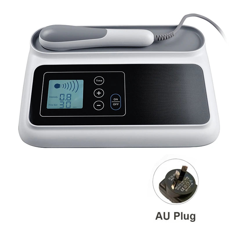 Ultrasonic Therapy Machine Relief Muscle Joints Massage No Drug Ultrasound 1MHz Physiotherapy Device LCD Screen Display