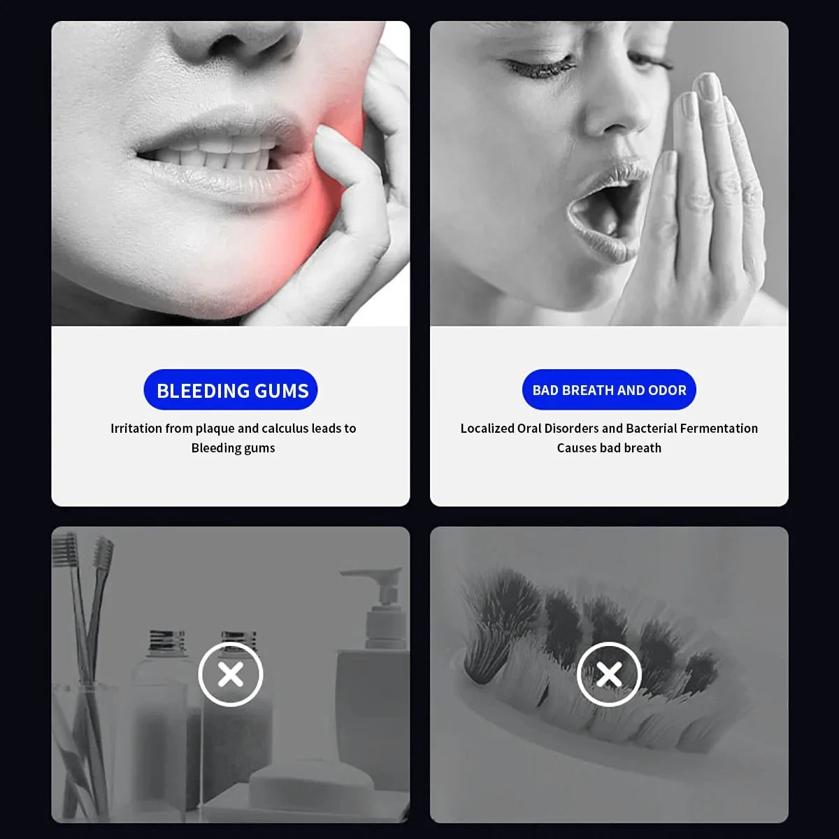 1PC Intelligent Toothbrush Disinfectant, Rechargeable, Dry, Two in One Disinfectant Toothbrush Holder, UV Sterilization