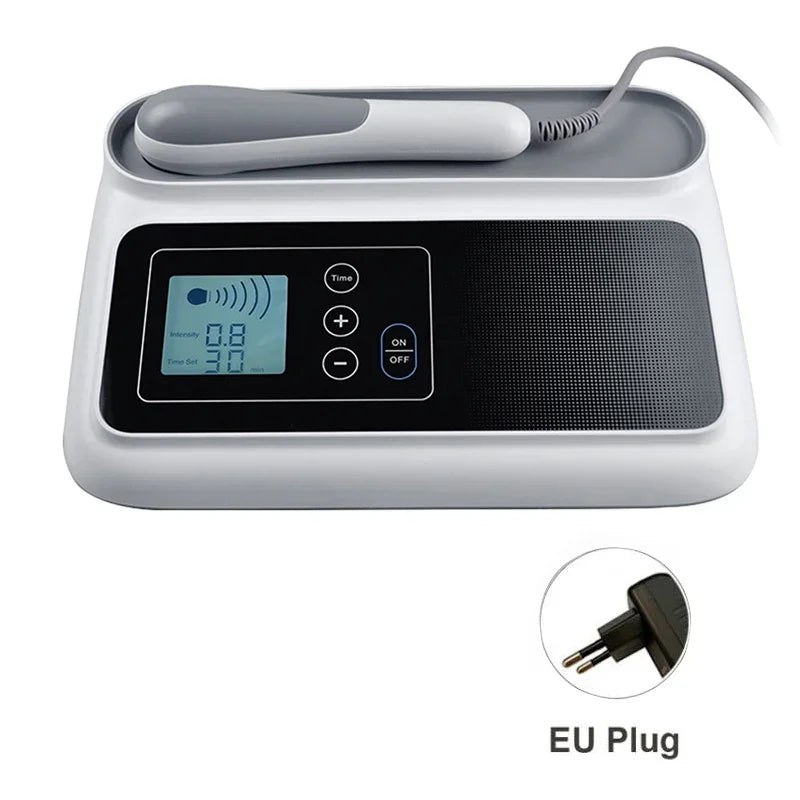 Ultrasonic Therapy Machine Relief Muscle Joints Massage No Drug Ultrasound 1MHz Physiotherapy Device LCD Screen Display
