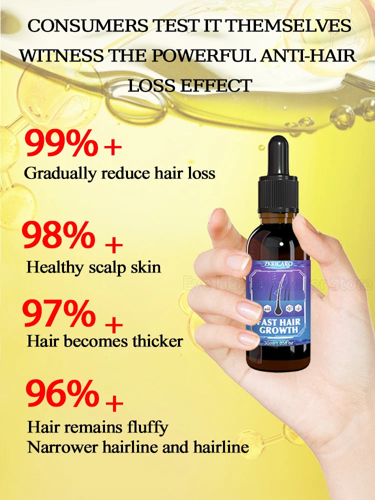 30 ml ZKRICARO haarmassageolie Maak het haar steeds mooier