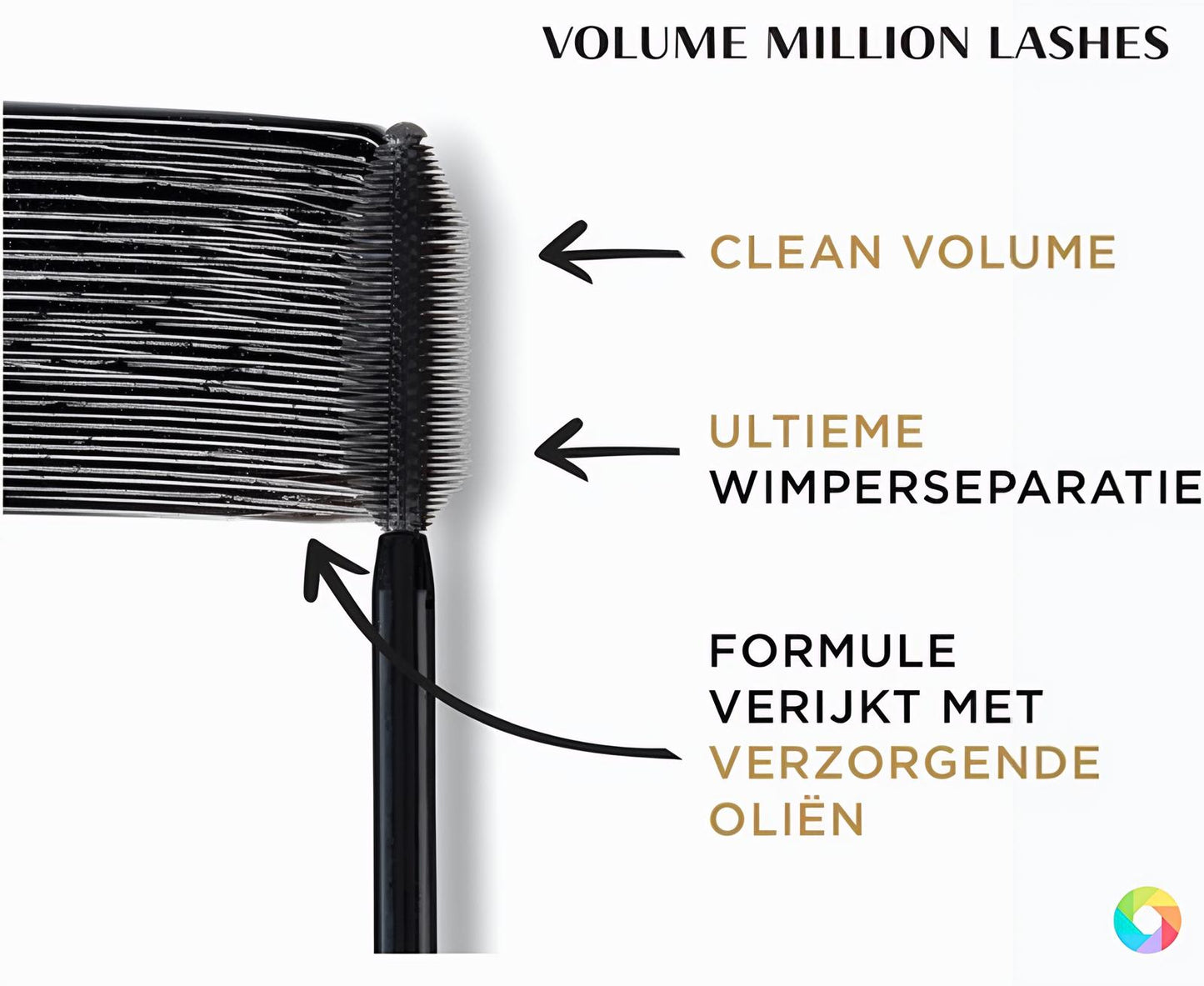 L’Oréal Paris - Volume Million Lashes Zwarte Volume Mascara - Classic - Black - Zwart - 10,7 ml