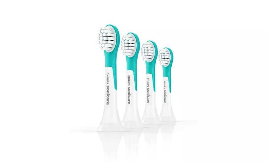 Philips Sonicare For Kids Compact HX6032/33 - Opzetborstel - 2 stuks - Groen