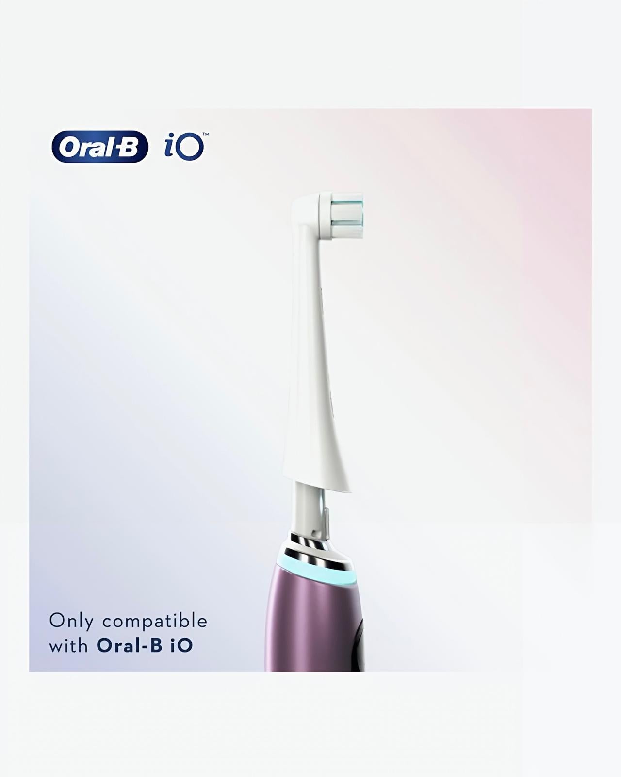 Oral-B IO Gentl-e Buis Care Opzetborstels - Wit - 4 Stuks