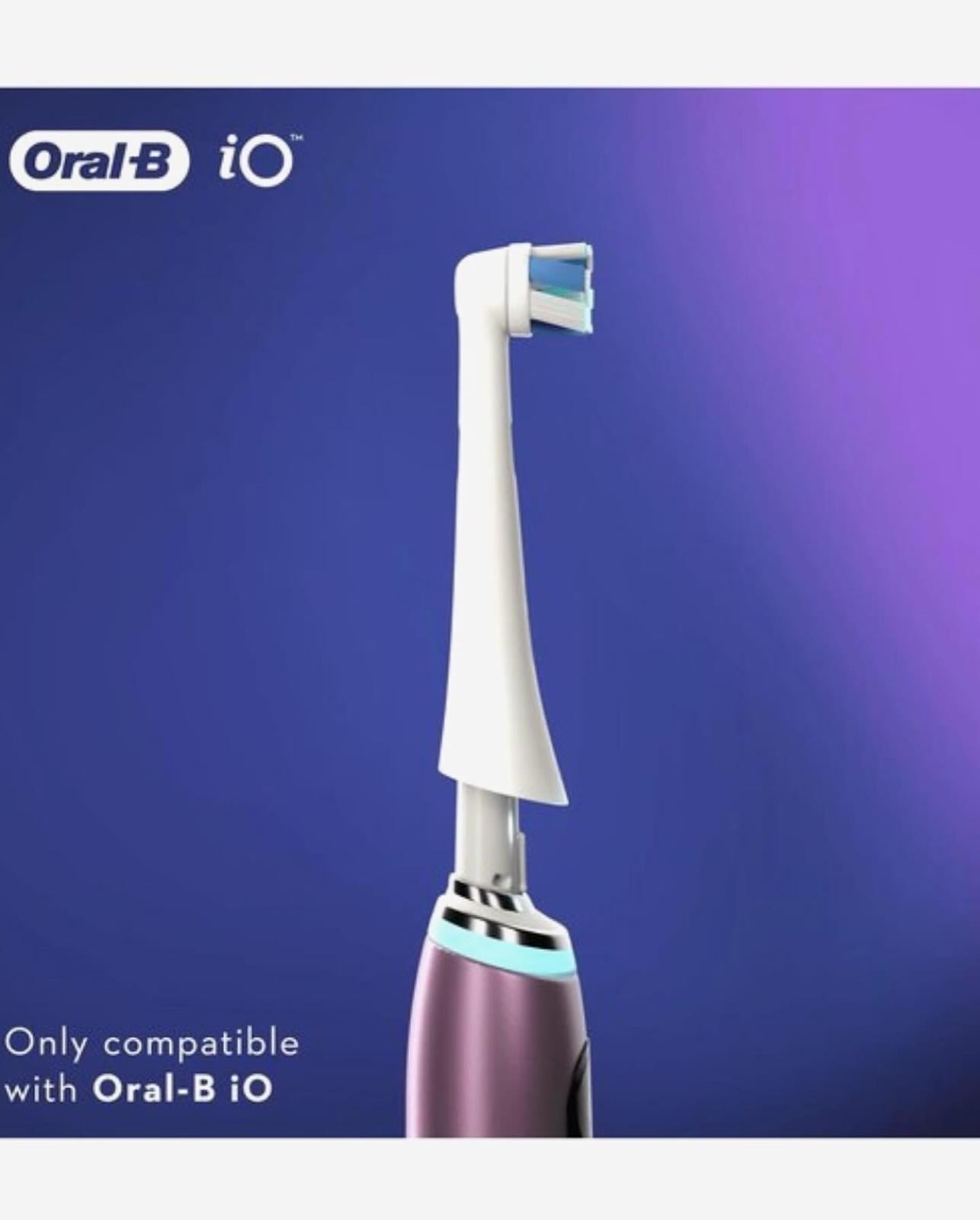 Oral-B iO Ultimate Clean - Opzetborstels - 4 Stuks - Opzetstukjes Tandenborstel Oral B
