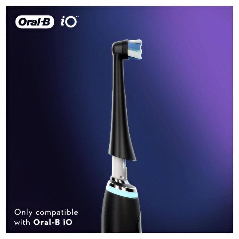 Oral-B IO Ultimate Clean - Zwart - Opzetborstels - Tandenborstel - 4 Stuks