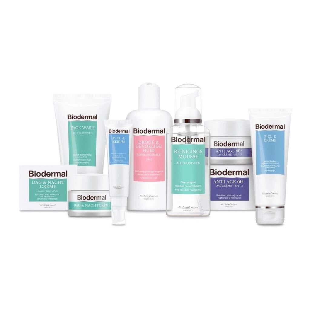 Biodermal Oogcrème - Beschermt tegen huidveroudering - 15ml