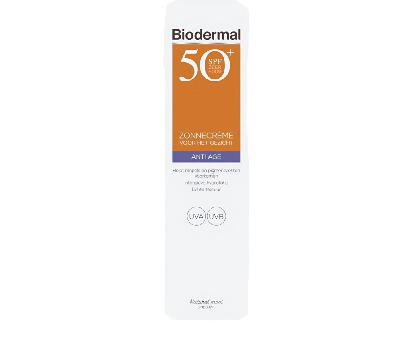 Biodermal Zonnebrand - Anti Age Zonnecrème voor het gezicht - SPF 50 - 40ml