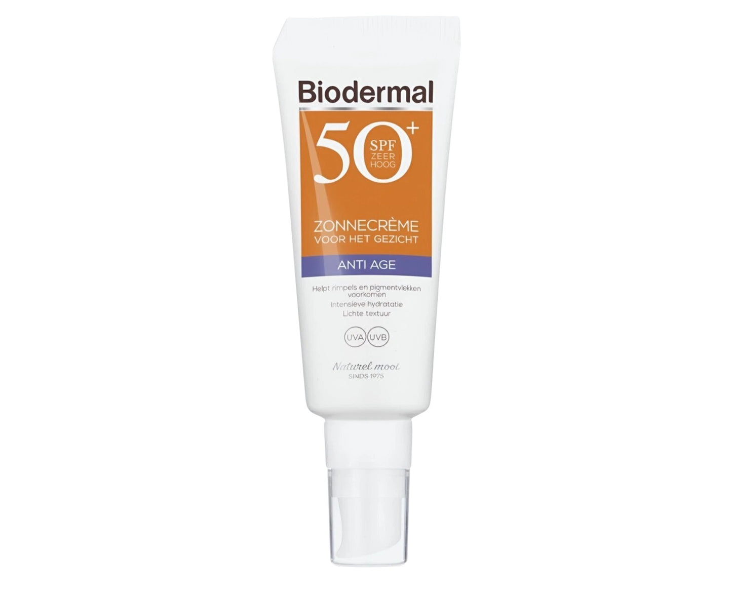Biodermal Zonnebrand - Anti Age Zonnecrème voor het gezicht - SPF 50 - 40ml