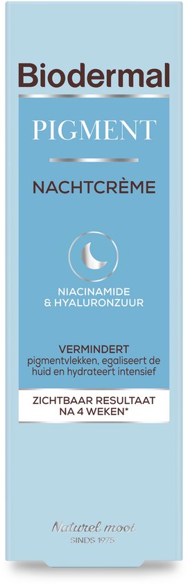 Biodermal Pigment Nachtcrème - vermindert hyperpigmentatie, zoals pigmentvlekken - 50 ml