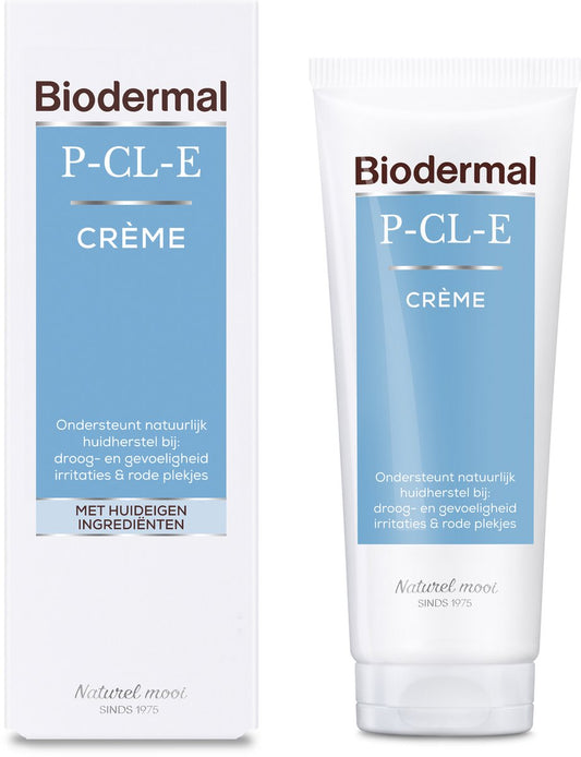 Biodermal P-CL-E Creme - Dagcreme - en nachtcrème met glycerine - gezichtsverzorging ondersteunt natuurlijk herstel van de droge huid - droge huid gezichtscreme - 100ml