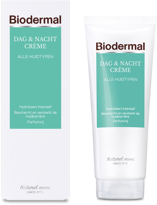 Biodermal Dagcreme -en Nachtcrème - Hydraterend en voedend - Gezichtsverzorging - 100 ml