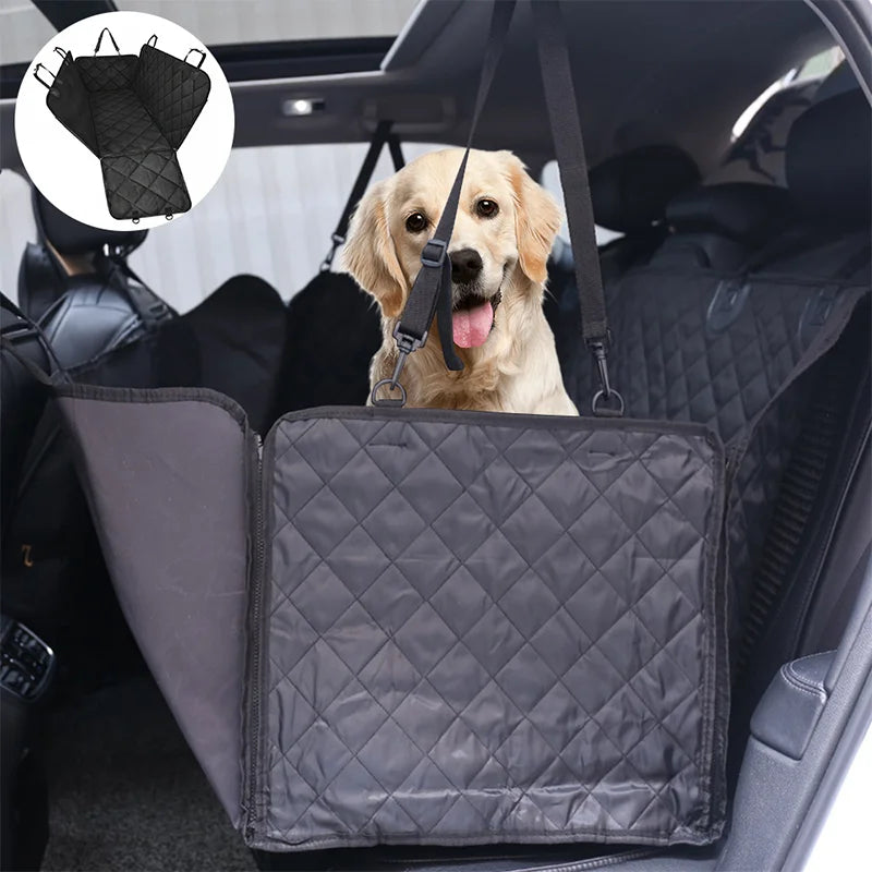 Dog Car Seat Cover Pet Vehicle Hammock Waterproof Pet Dog Travel Mat Waterproof Car Rear Back Seat Protector Mat