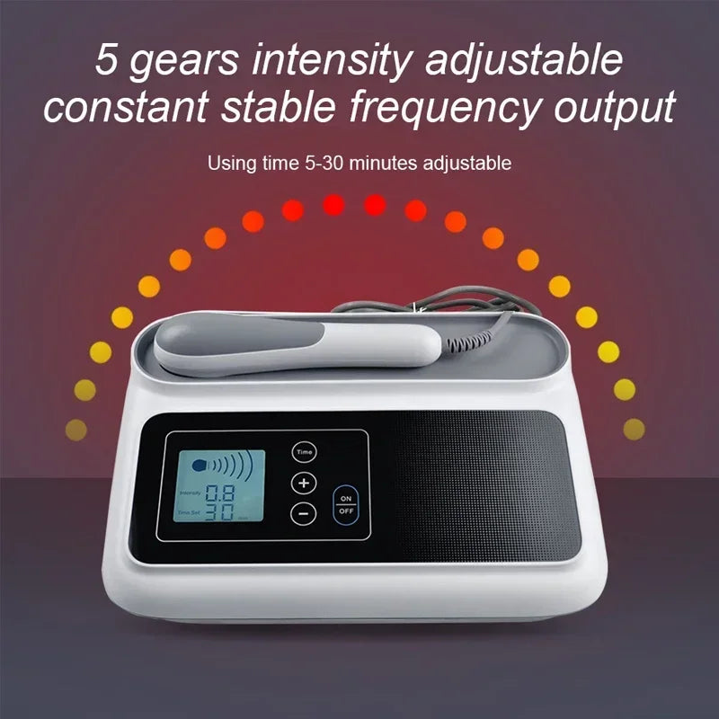 Ultrasonic Therapy Machine Relief Muscle Joints Massage No Drug Ultrasound 1MHz Physiotherapy Device LCD Screen Display