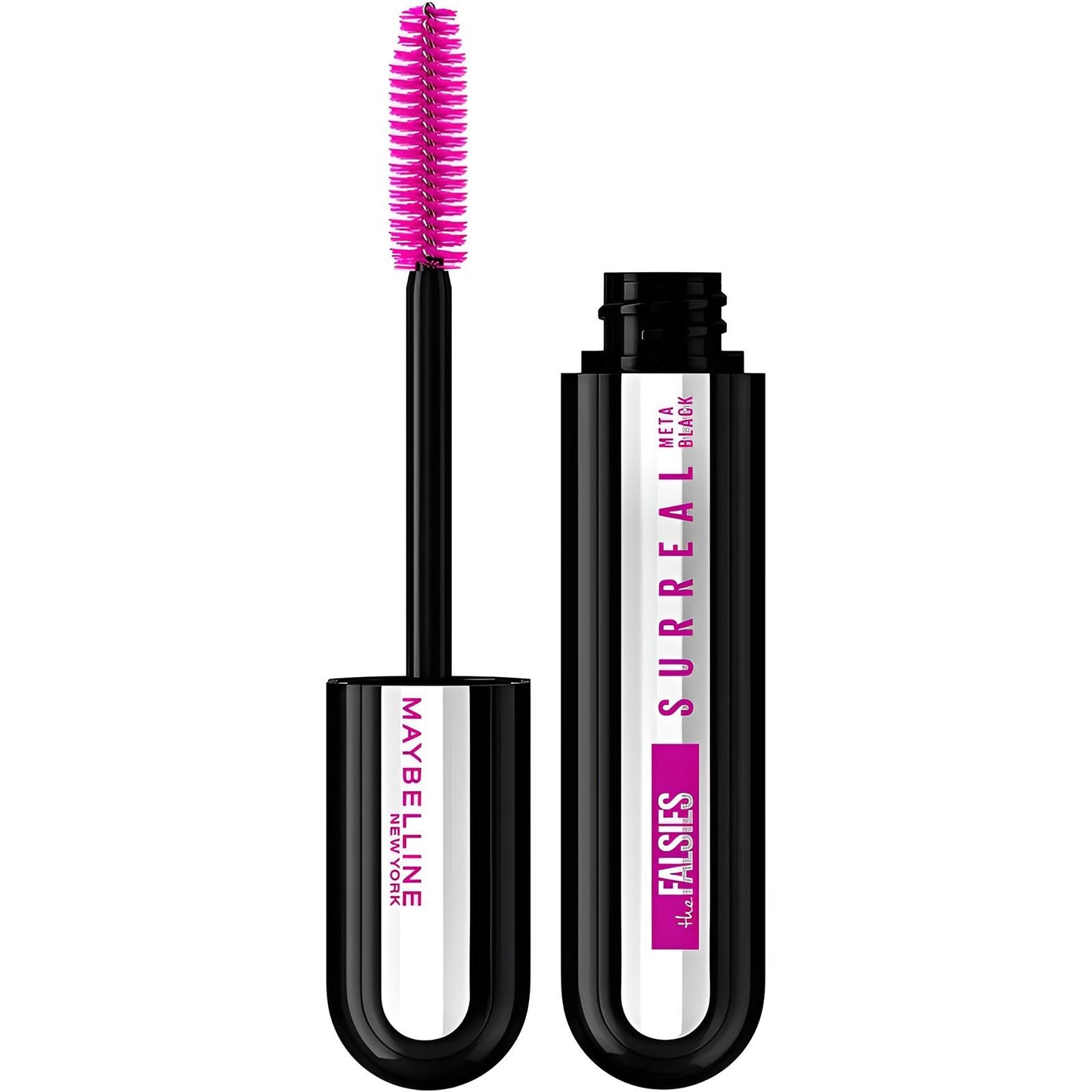 Maybelline New York - The Falsies Surreal Extensions Mascara - Meta Black - Lengte Mascara - 10ml