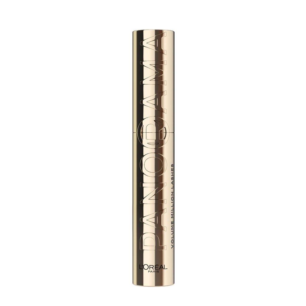 L'Oréal Paris Panorama Mascara Black - Lengte, separatie en volume Mascara - korte en lange borstelhaartjes voor groter lijkende ogen - Mascara voor gevoelige ogen – Zwart - 8ml
