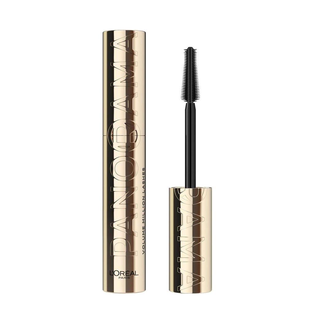 L'Oréal Paris Panorama Mascara Black - Lengte, separatie en volume Mascara - korte en lange borstelhaartjes voor groter lijkende ogen - Mascara voor gevoelige ogen – Zwart - 8ml