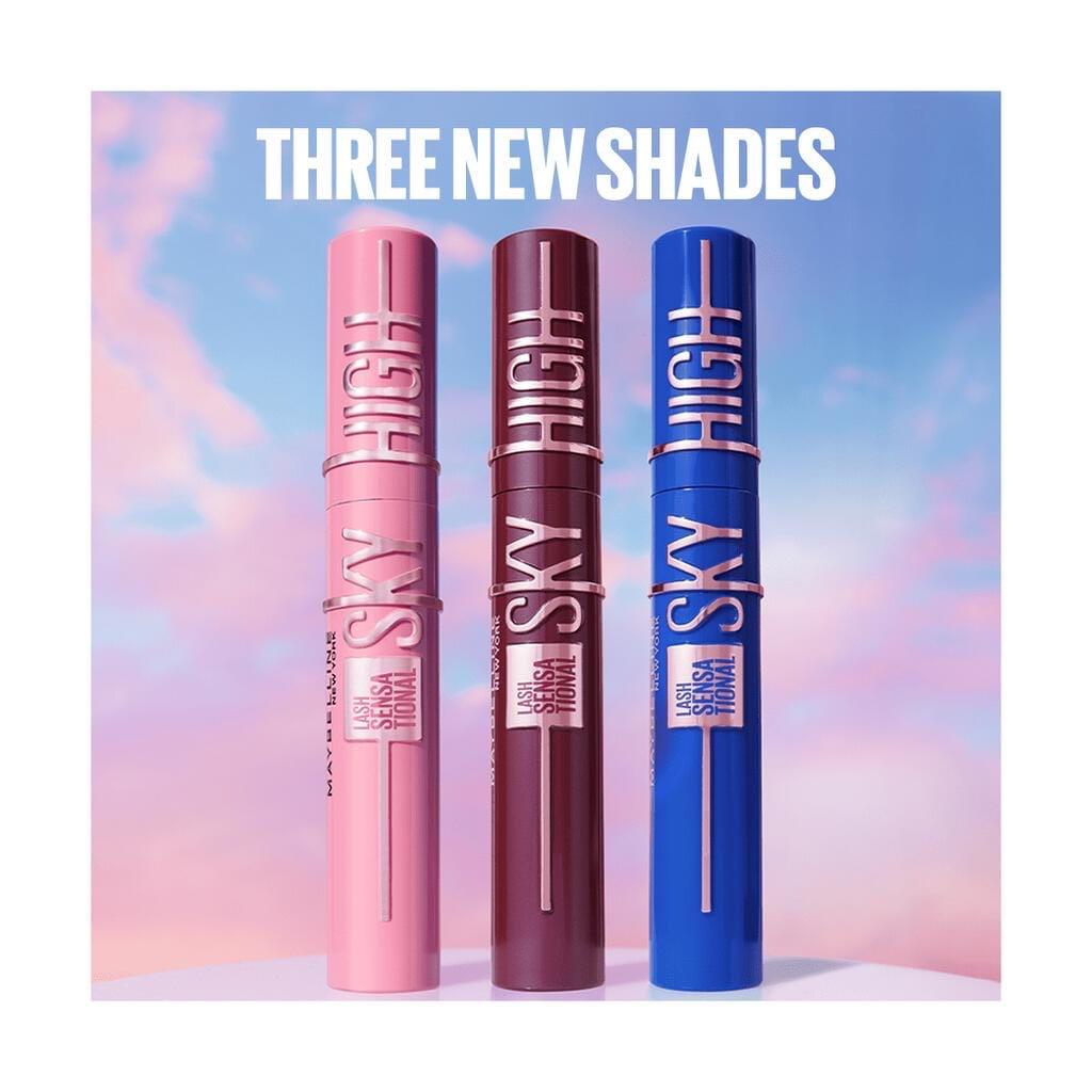 Maybelline New York - Lash Sensational Sky High - Pink Hair - Roze - Eindeloos lengte en natuurlijk ogend volume Mascara - 7,2ml