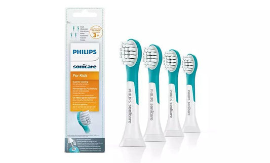 Philips Sonicare For Kids Compact HX6032/33 - Opzetborstel - 2 stuks - Groen
