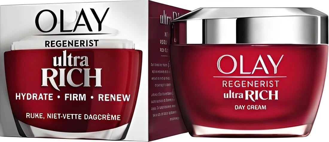 Olay Regenerist Ultra Rich Dagcrème - Vitamine B3 Peptide en Sheaboter - 50ml