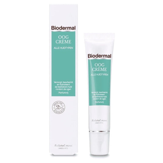Biodermal Oogcrème - Beschermt tegen huidveroudering - 15ml
