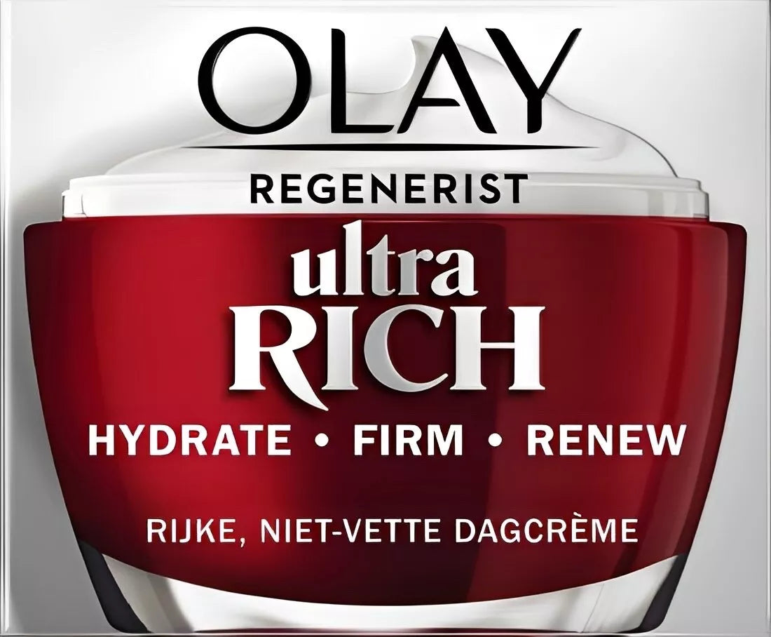 Olay Regenerist Ultra Rich Dagcrème - Vitamine B3 Peptide en Sheaboter - 50ml