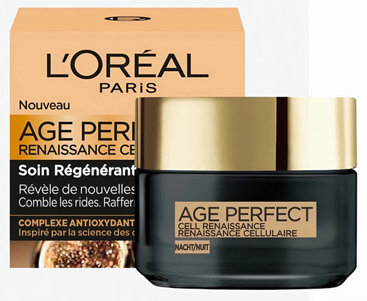 L'Oréal Paris Age Perfect Cell Renaissance Nachtcrème - 50 ml - Verstevigend