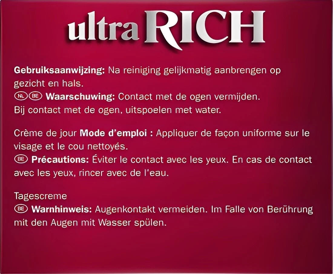 Olay Regenerist Ultra Rich Dagcrème - Vitamine B3 Peptide en Sheaboter - 50ml